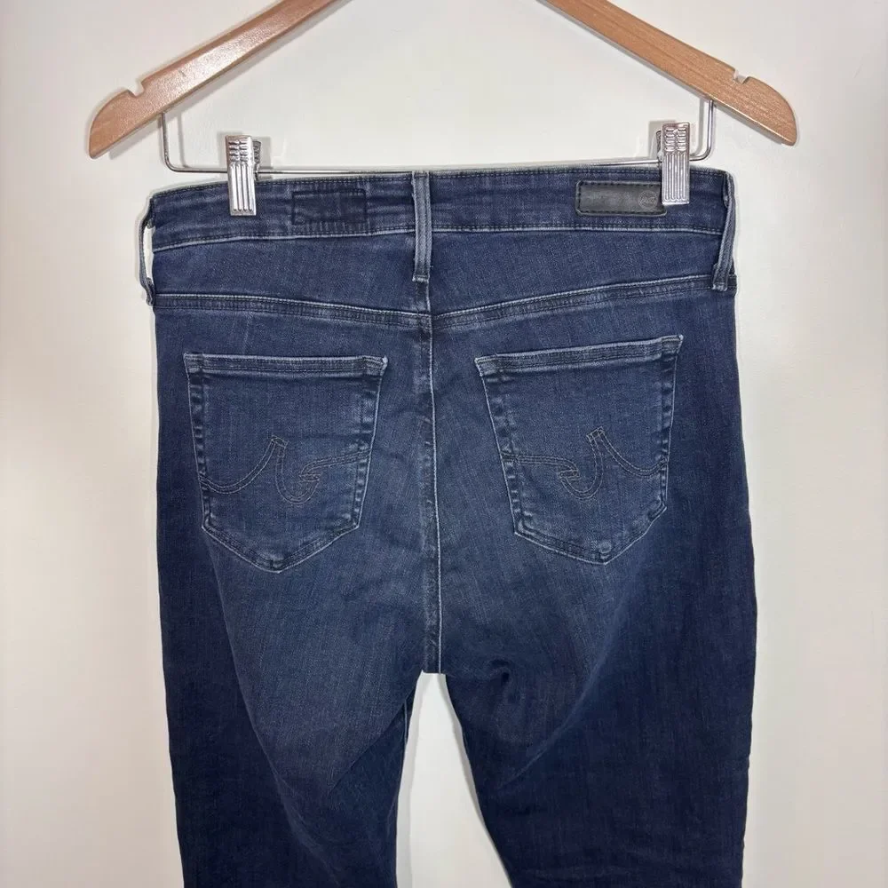 AG Farrah Raw Hem Boot Crop Jeans Size 29 High Rise 27” inseam - Picture 6 of 13